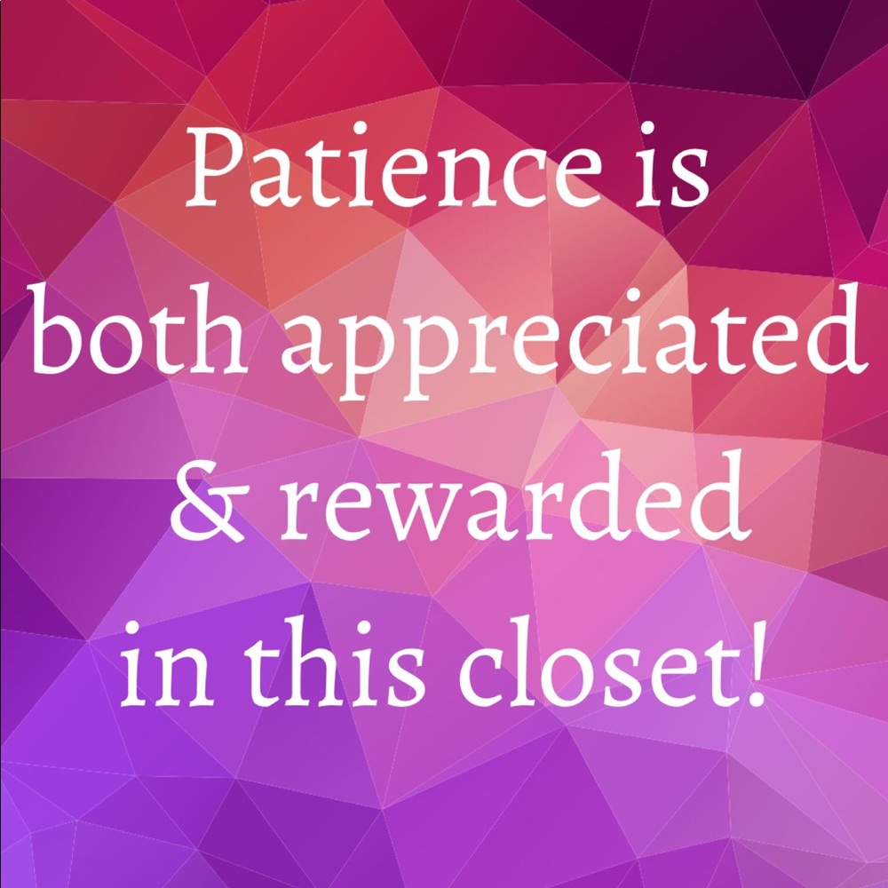 🧘🏻‍♀️Patient customers are MUCH appreciated!